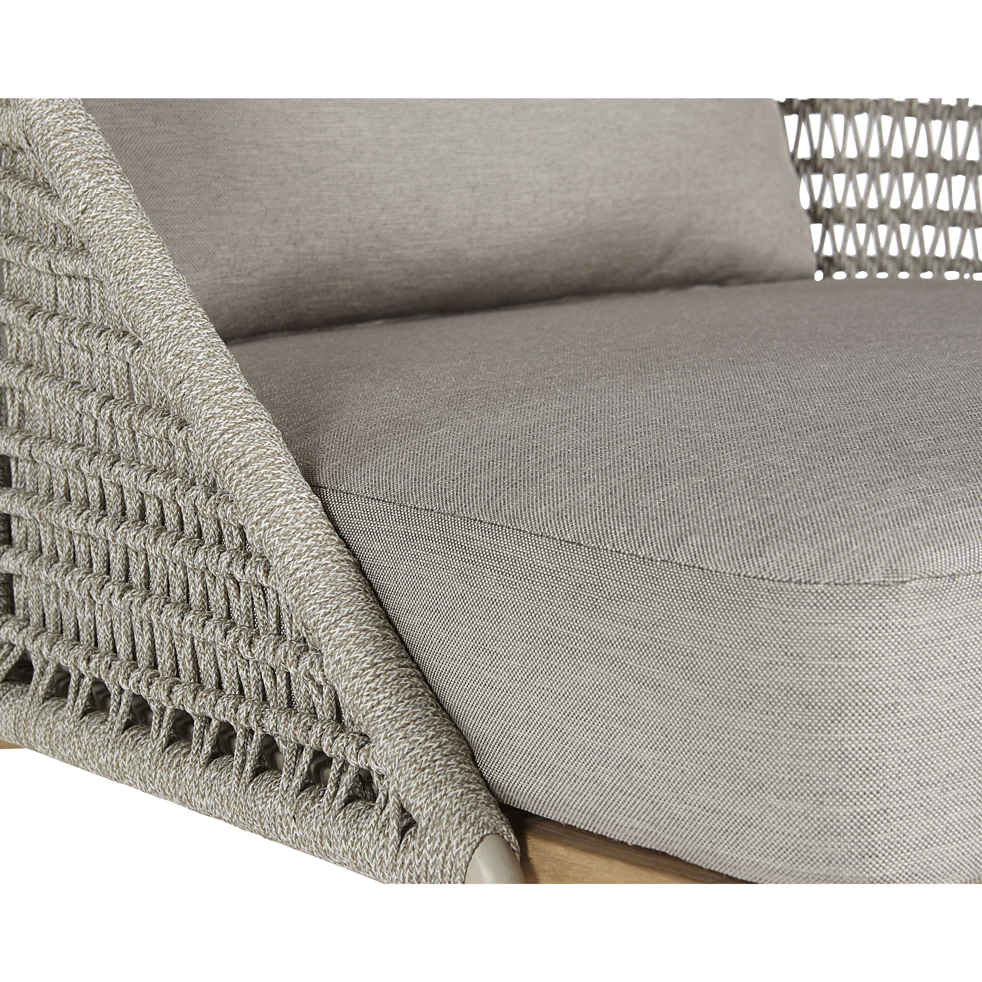 Andria Palazzo Taupe Outdoor Lounge Chair